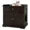 Wooden Cat Litter Box Enclosure with Drawer Side Table Furniture